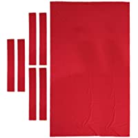 Los mejores  - Injoyo Fieltro de Mesa de Billar 9 Pies- Fieltro de Tela de Mesa de Billar + Tiras de Riel 2.8m X 1.53m X 0.6mm…